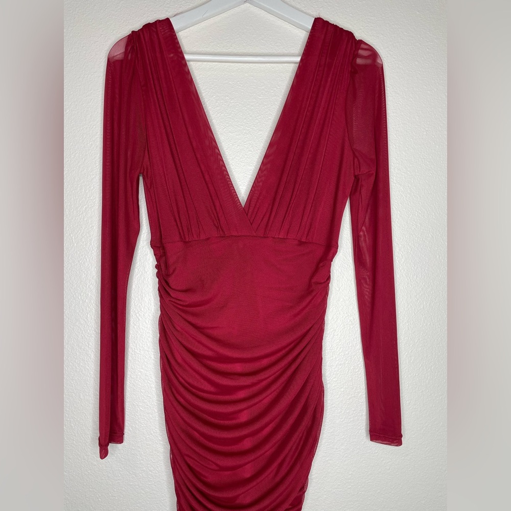 Mini Ruched Dress